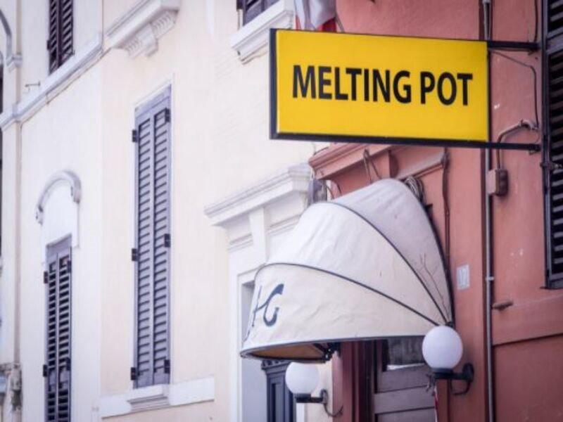 Hostel Melting Pot Rom Exterior foto