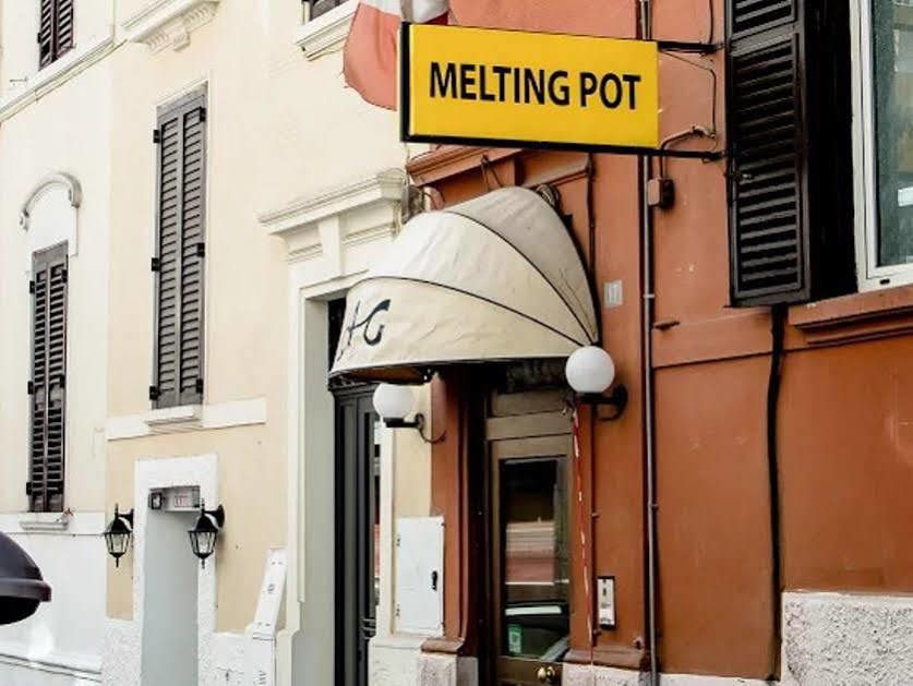 Hostel Melting Pot Rom Exterior foto